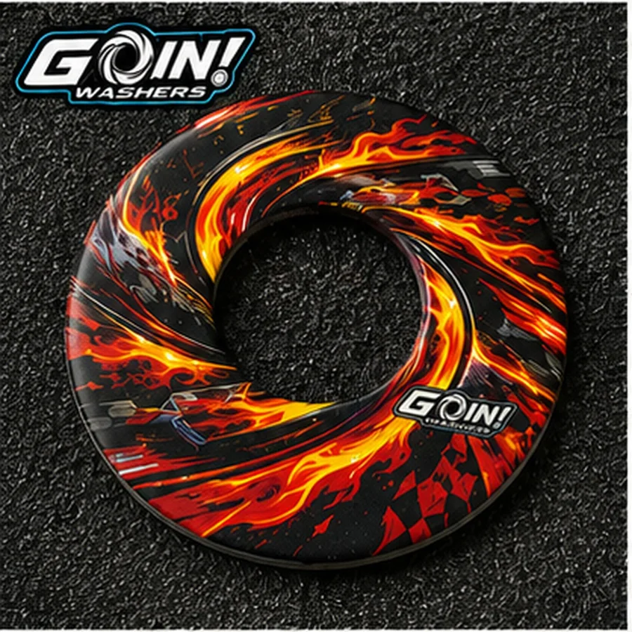 Fire and racing custom washer design